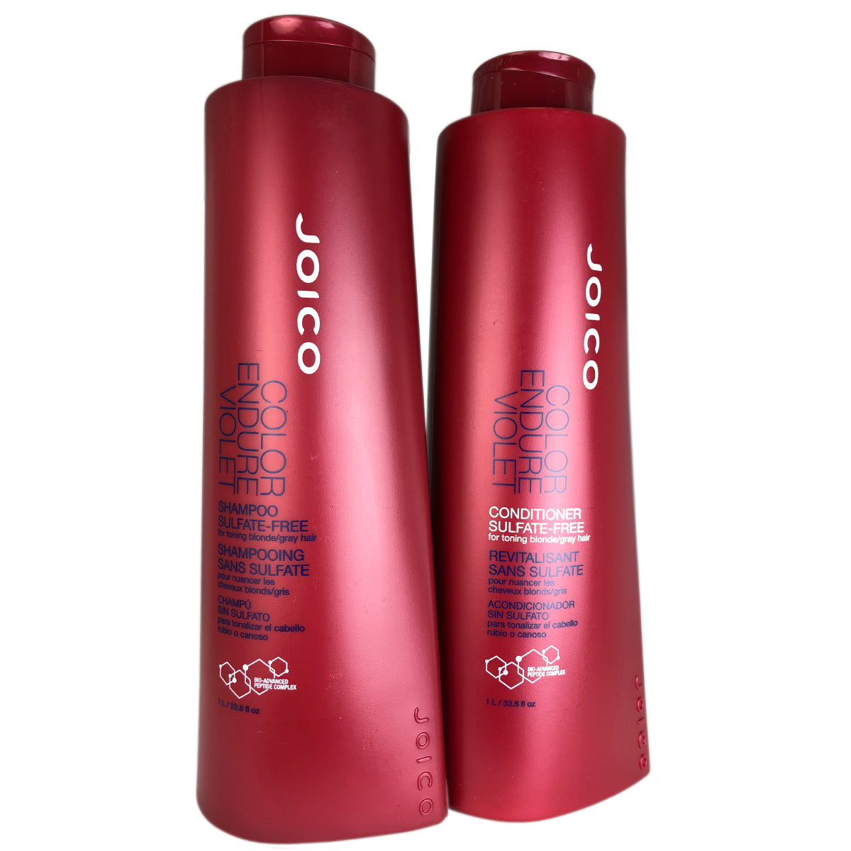 Joico Color Endure Violet Shampoo & Conditioner Liter Blonde Hair Keeper 33.8oz